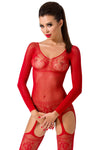 Passion BS055 Bodystocking Red | Angel Clothing