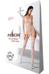 Passion Bodystocking BS074 White | Angel Clothing