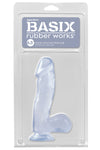 Basix 6.5 inch Dong Transparent