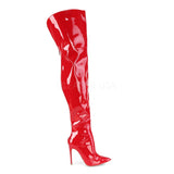 Pleaser COURTLY 3012 Boots Red