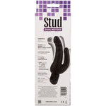 CalExotics Bendie Stud Over and Under Vibrator Black