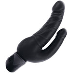 CalExotics Bendie Stud Over and Under Vibrator Black