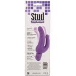 CalExotics Bendie Stud Over and Under Vibrator Purple