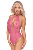 Cottelli Lingerie Pink Body | Angel Clothing