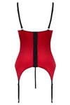 Cottelli Lingerie Red Cami Suspender | Angel Clothing