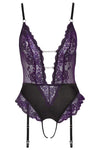 Cottelli Lingerie Super Seductive Purple Body | Angel Clothing