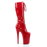Pleaser INFINITY-2020 Boots Red