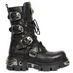 New Rock Metallic Collection Gothic Boots M.391-S1