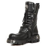 New Rock Metallic Collection Gothic Boots M.391-S1
