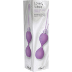 Mae B Elegant Soft Touch Love Balls Purple