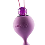 Mae B Elegant Soft Touch Love Balls Purple