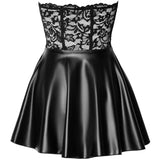 Noir Handmade Corset Dress | Angel Clothing