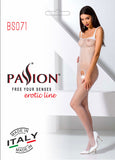 Passion Bodystocking BS071 White | Angel Clothing