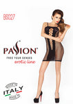 Passion BS027 Mesh Dress Black | Angel Clothing