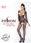 Passion BS031 Bodystocking Red | Angel Clothing