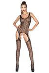 Passion BS043 Bodystocking Black | Angel Clothing