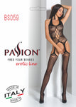 Passion Bodystocking BS059 Red | Angel Clothing