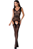Passion Bodystocking BS062 Black | Angel Clothing