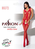 Passion Bodystocking BS072 Red | Angel Clothing