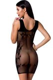 Passion Bodystocking BS073 Black | Angel Clothing
