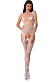 Passion Bodystocking BS075 White | Angel Clothing