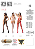 Passion Bodystocking BS075 Red | Angel Clothing