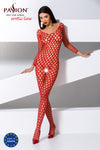 Passion Bodystocking BS077 Red | Angel Clothing