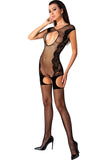 Passion Bodystocking BS082 Black | Angel Clothing