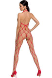 Passion Lingerie bodystocking BS091 Red | Angel Clothing
