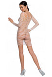 Passion Lingerie Bodystocking BS093 White | Angel Clothing