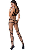Passion Bodystocking BS058 Black | Angel Clothing