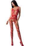 Passion Bodystocking BS058 Red | Angel Clothing