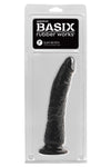 Pipedream Basix Slim Seven Dildo Black