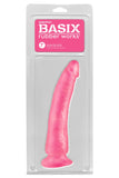 Pipedream Basix Slim Seven Dildo Pink