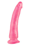 Pipedream Basix Slim Seven Dildo Pink