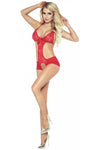 Provocative Lace Indulgence Body Red
