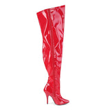 Pleaser Pink Label SEDUCE-3000WC Boots Red