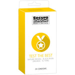 Secura Kondome Test the Best 24 Pack