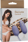 Seven Creations Remote control Vibrator Egg Purple