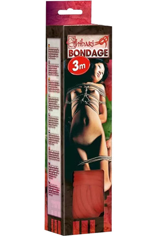 Shibari Red Bondage Rope 3M