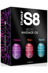 Stimul8 S8 Massage Oil Box Set