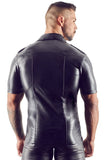 Svenjoyment Leather Imitation Shirt