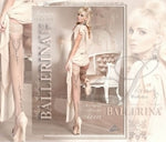 Ballerina Stunning Hold Ups Nude Floral Patterning - 228 - Fetshop