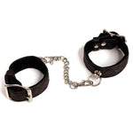 Wild and Willing Black Wrist Cuffs from Bettie Page. - Fetshop