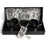 Wild and Willing Black Wrist Cuffs from Bettie Page. - Fetshop