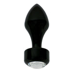 black metallic butt plug - Fetshop