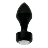 black metallic butt plug - Fetshop