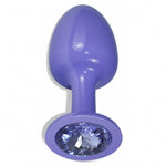 Blue Luxury Heavy Metal Butt Plug with Blue Gem Gift Boxed - Fetshop