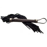 Bound Nubuck Leather Flogger - Fetshop