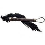 Bound Nubuck Leather Flogger - Fetshop